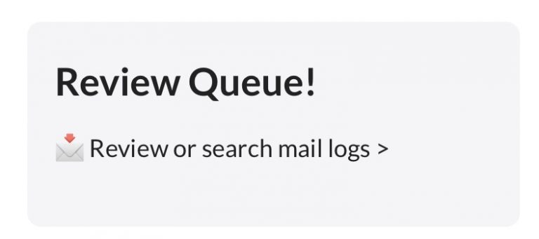 Review Queue – Knowledge Base