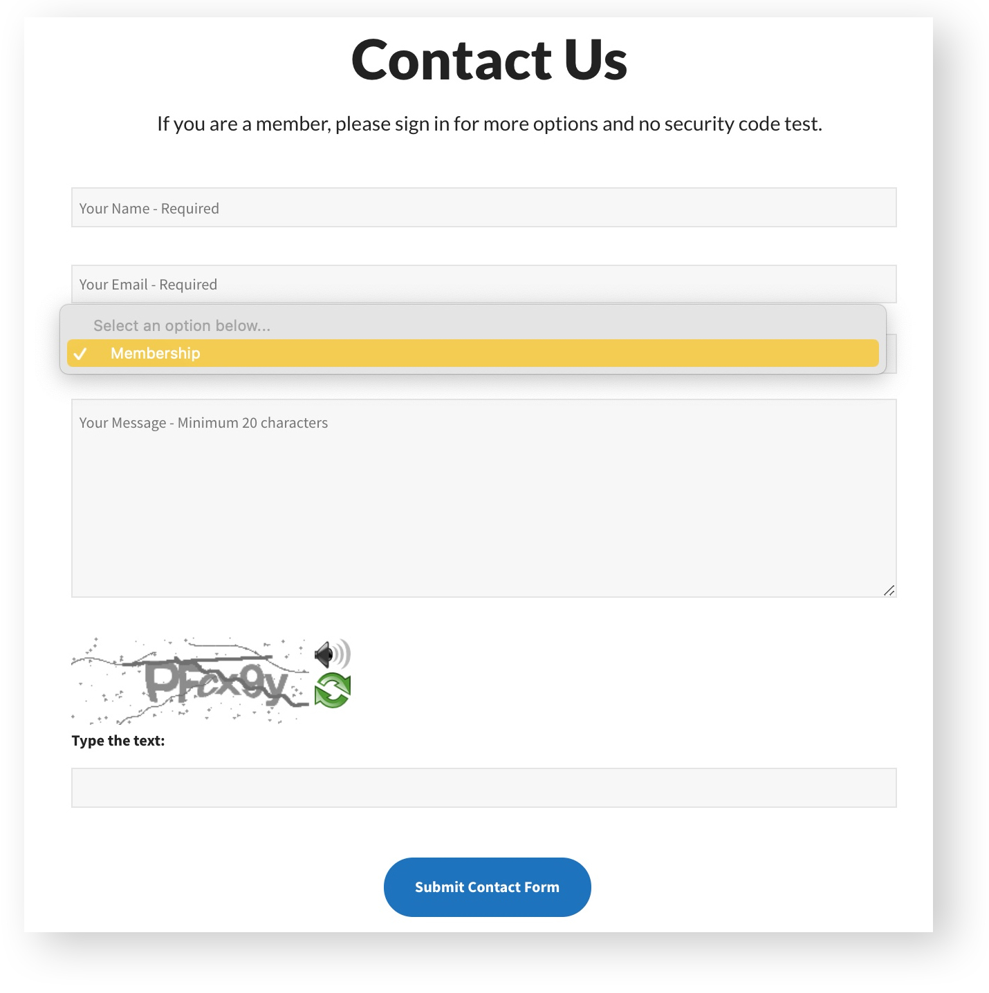 pooldues-contact-form-non-member