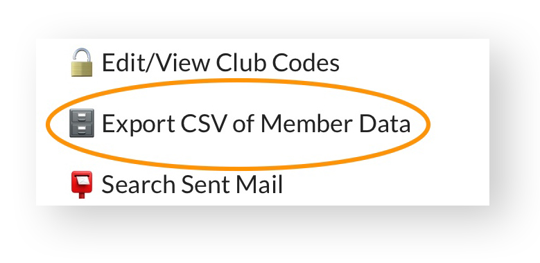 pooldues member export csv data